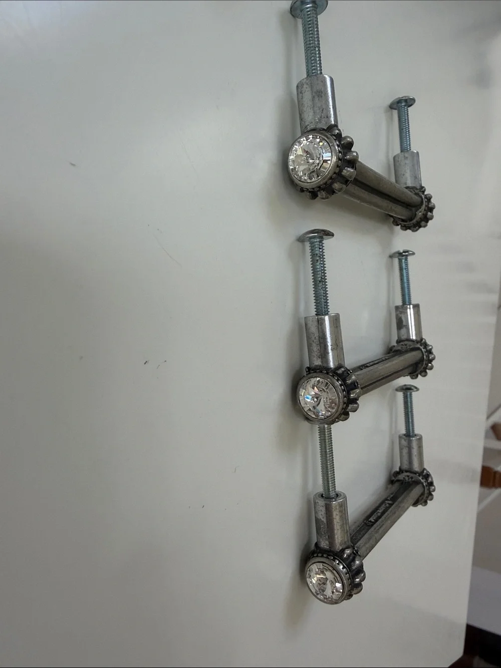 Carpe Diem Swarovski Crystal Knobs (Set of 7) with drawer pulls(3)
